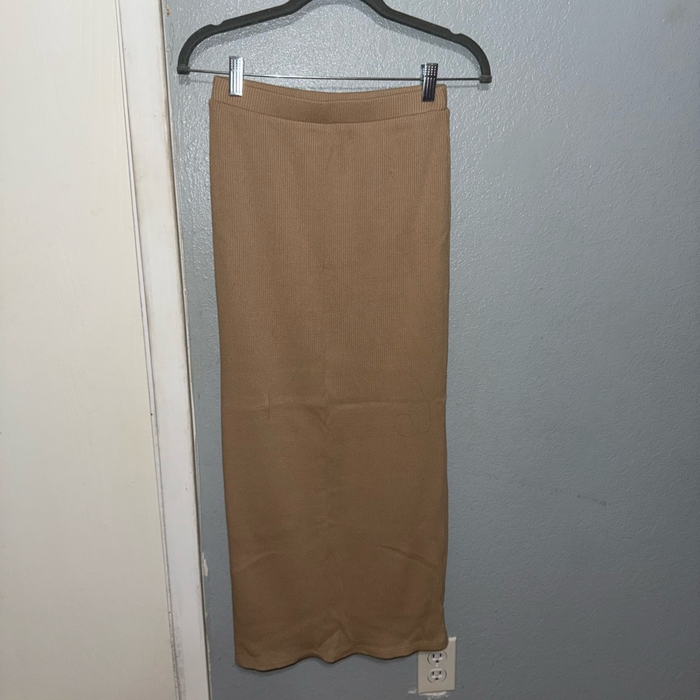 Old Navy Tan Maxi Skirt